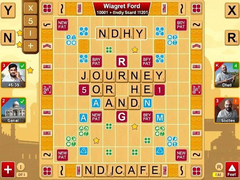 Indian Themed Scrabble Boards